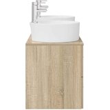  Set ormarića za kupaonicu 3 kom. Hrast sonoma | shoptok.hr