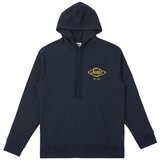SANJO Puloverji Hooded Flocked Logo - Navy Modra Cene