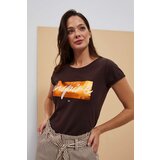 Marisse Women's T-Shirt L-Ts-4019 D.Oak | shoptok.hr