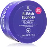 Lee Stafford Bleach Blondes Purple reign maska za nevtralizacijo rumenih odtenkov 200 ml | Shoptok.si