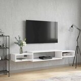 TV ormar za montažu na zid Zidna montaža Bijela - Bijela 180 cm | shoptok.hr