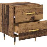  Noćni ormar s ladicama 2 pcs Staro drvo 40 x 35 x 47,5 cm | shoptok.hr
