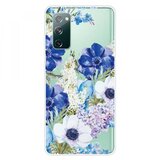  Silikonski ovitek vijola za Samsung Galaxy S20 FE G870 - prozoren Cene