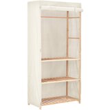Furnova Garderobna omara za oblačila 3-nadstropna 79x40x170 cm, (21930351) | Shoptok.si