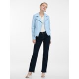 Orsay Light blue women's faux leather jacket - Women's | ePonuda.com