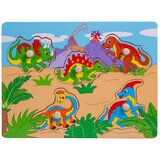  Drvene puzzle Smily Play Dinosaur | shoptok.hr