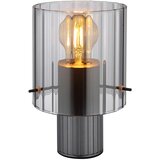 Globo 15904TS - Stona lampa TULIVAR 1xE27/40W/230V prečnik 14 cm siva | Eponuda.com