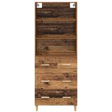  Visok predalnik Star les 69,5 x 32,5 x 180 cm Konstruiran les, (5000107622) Slike
