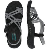 Skechers Pohodni sandali 'Reggae - Irie Mon' črna / bela | Shoptok.si