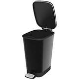 Kis Mat črn plastičen koš za smeti s pedalom 50 l Chic Bin – | Shoptok.si