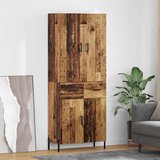 Highboard Staro drvo 69,5 x 34 x 180 cm Konstruirano drvo Slike