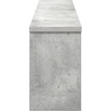  Vješalica za kapute na zidu Beton siva 100 x 16 x 26 cm | shoptok.hr