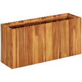  Vrtna posuda za sadnju od masivnog bagremovog drva 100x30x50 cm | shoptok.hr