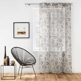 Douceur d intérieur Crna/bež prozirna zavjesa 140x240 cm Alma – | shoptok.hr