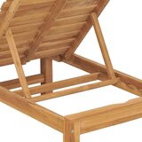  Ležalnik iz trdne tikovine, (20661169) | Shoptok.si