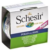 Schesir Pašteta za štence, Piletina i aloa, 150g Cene