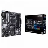 Asus PRIME B550M-A/CSM AM4 mATX MB - AMD B550 4xDIMM DDR4 2xM.2 4xSATA PCIe 4.0 1Gb Ethernet 1xD-SUB 1xDVI-D 1xHDMI with Aura Sync RGB headers support - 90MB14I0-M0EAYC