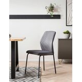 MID.YOU SET STOLOV, tekstil siva | Shoptok.si