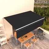 vidaXL Tenda na ručno uvlačenje s roletom 5 x 3 m antracit Cijene