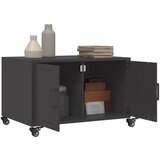  Stolić za kavu crni 68x50x43,5 cm od čelika | shoptok.hr