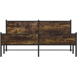  Metalni okvir kreveta bez madraca boja hrasta 200x200 cm | shoptok.hr