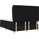 Krevet s opruga kutije s madracem Crna 200 x 140 cm tkanina | Eponuda.ba
