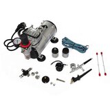  Set kompresora za zračni kist s 2 pištolja | shoptok.hr