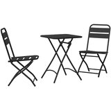 Bistro set 3 pcs Antracit Čelik | Eponuda.com