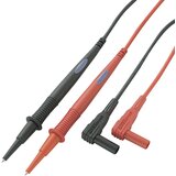 Voltcraft Komplet varnostnih merilnih kablov [lamelni vtič 4 mm - s testnimi konicami] 1 m črne barve\, rdeče barve MS-1A, (20422515) Cene