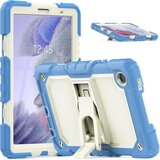 NIKCORP Ovitek za iPad Mini 5 / 4 7,9" s stojalom, naramnim trakom in ročajem, trislojna zaščita, odporen na udarce, moder, (5000138948) | Shoptok.si
