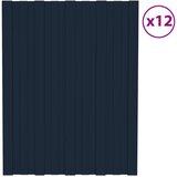 Krovni panel 12 pcs Antracit 60 x 45 cm Pocinčani čelik - Antracit 60 x 45 cm 12 | shoptok.hr