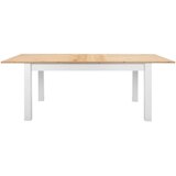 MID.YOU JEDILNA MIZA, bela, barve hrasta | Shoptok.si