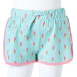  Dječje kratke hlače s vezicom svijetla boja mente 104 | shoptok.hr