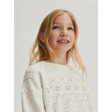Reserved - Rupičasti džemper - krem | shoptok.hr