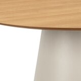 Actona Okrugao blagovaonski stol s pločom stola u dekoru hrasta ø 120 cm Soli – | shoptok.hr