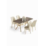 Hanah home Trpezarijski set, 5 dijelova, svijetlozelena | Eponuda.ba