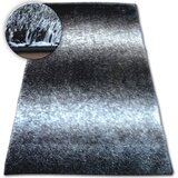 RugsX Preproge Preproga Shaggy SPACE 3D B315 črna/siva 120x170 cm Črna | Shoptok.si