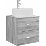  Set ormarića za kupaonicu 3 kom. Siva Sonoma | shoptok.hr