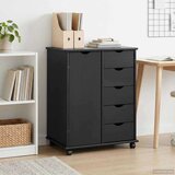  Gležnji kabinet Siva 63,5 x 39 x 79 cm Masivno borovo les, (5000232553) | Shoptok.si