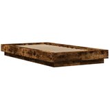  Okvir za krevet s LED svjetlima boja hrasta 90 x 200 cm drveni | shoptok.hr