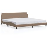  Okvir za krevet Dover cappuccina 200x200 cm umjetna koža | shoptok.hr