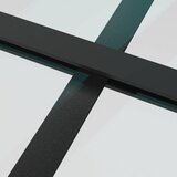  Klizna vrata s priborom 76 x 205 cm od ESG stakla i aluminija | shoptok.hr