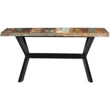 Maison Chic Jedilna miza - Kuhinjska miza - Jedilni stol 140x70x75 cm trden predelan les, (21715299) | Shoptok.si