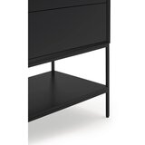 Teulat Črna omarica 120x140x45 cm Platt – | Shoptok.si