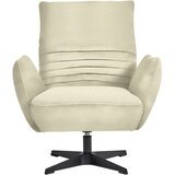 Dieter Knoll FOTELJ, krem barve tekstil | Shoptok.si