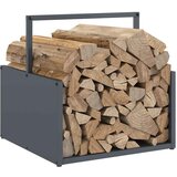  Stalak za drva antracit 40x40x40 cm hladno valjani čelik | shoptok.hr