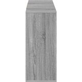  Komoda siva boja hrasta 120 x 30 x 75 cm od konstruiranog drva | shoptok.hr