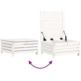  7-dijelni set vrtnih sofa bijeli od masivne borovine | shoptok.hr