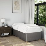 Furnova Posteljni okvir brez vzmetnice taupe 100x200 cm blago, (21935194) Cene