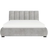MID.YOU OBLAZINJENA POSTELJA 160 cm x 200 cm , les, tekstil, leseni material barve brona | Shoptok.si